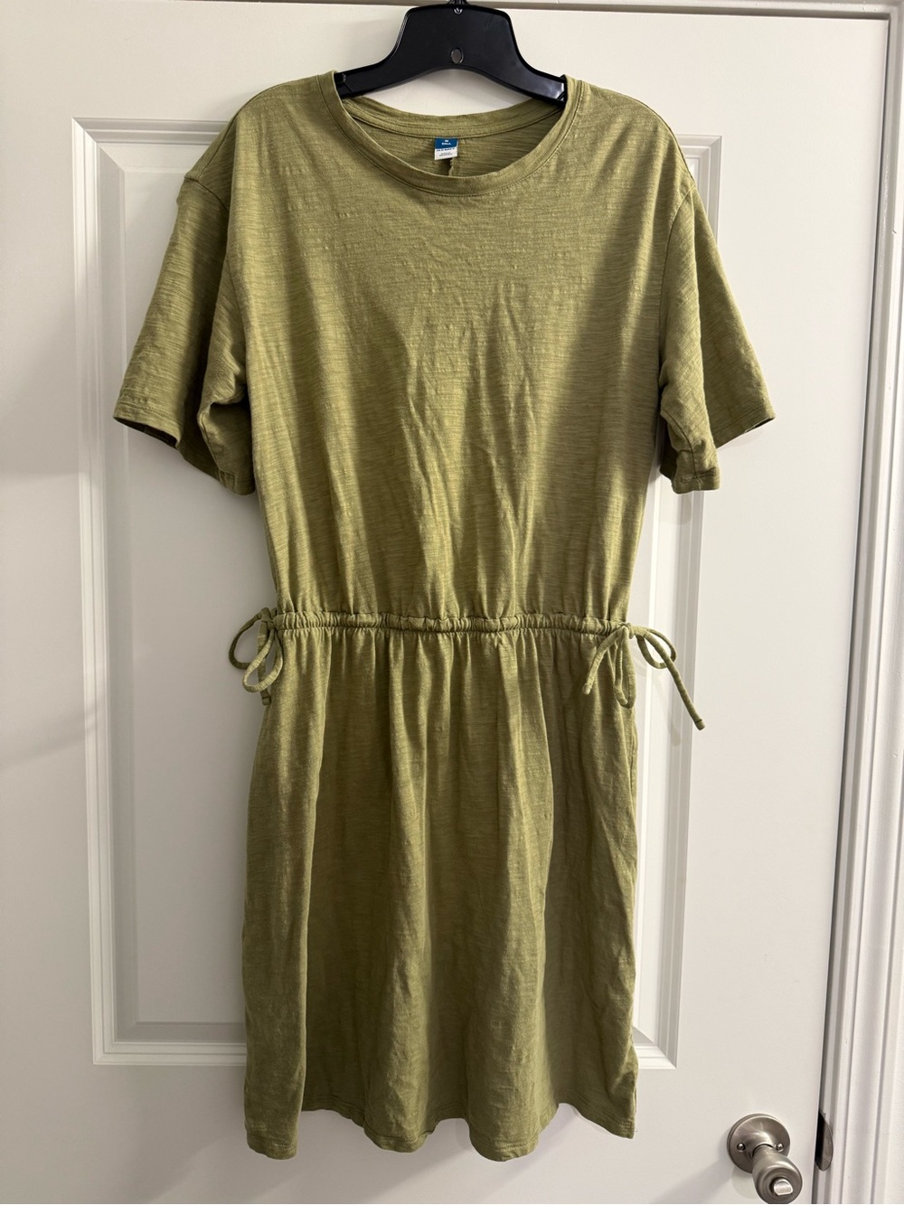 Old Navy Waist-Defined Short-Sleeve Knit T-Shirt Dress Size M Tall